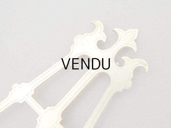 画像5: アンティーク ミニチュア キャンバススタンド イニシャル入り (5)