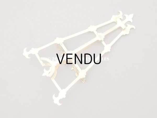 画像8: アンティーク ミニチュア キャンバススタンド イニシャル入り (8)