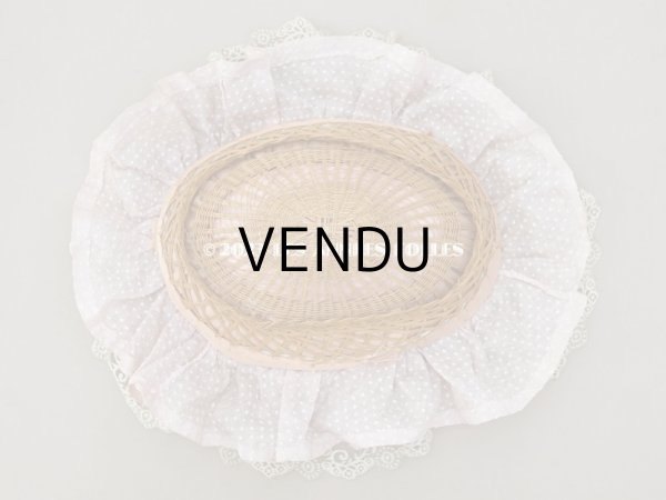 画像7: 1900年頃　アンティーク 手芸用パニエ 　 (7)