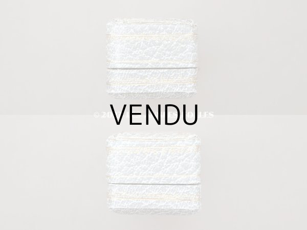 画像4: アンティーク　金彩入り　ジュエリーボックス ライトグレー (4)