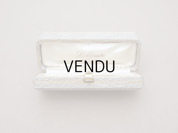 画像5: アンティーク　金彩入り　ジュエリーボックス ライトグレー (5)