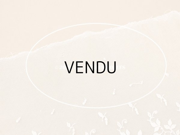 画像9: アンティーク 小さなポンポン付 レース  106cm 幅16〜18cm (9)