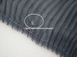 画像4: アンティーク  シルクオーガンジー　幅広 プリーツリボン 黒 約20cm幅  2点セット (4)