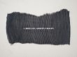 画像5: アンティーク  シルクオーガンジー　幅広 プリーツリボン 黒 約20cm幅  2点セット (5)