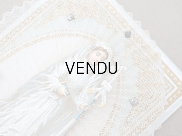 画像6: 19世紀 アンティーク  箱入り 初聖体のカニヴェ 封筒型 (6)