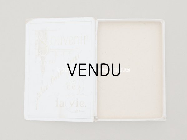 画像4: 19世紀 アンティーク  箱入り 初聖体のカニヴェ 封筒型 (4)