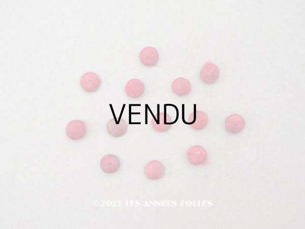 画像1: アンティーク ドール用 シルク製 くるみボタン 極小 5mm 赤＆ボルドー 13ピースのセット (1)