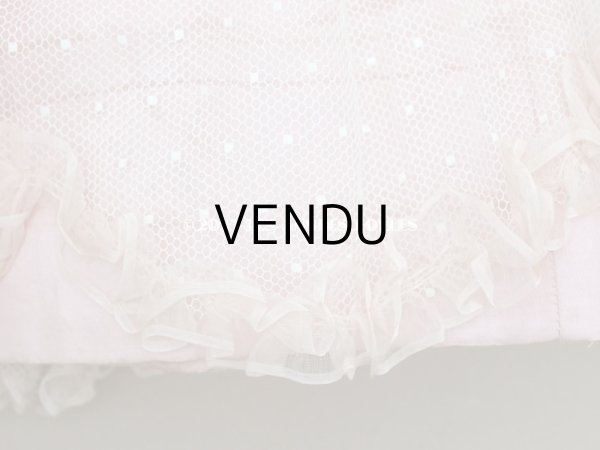 画像11: 1900年頃 アンティーク 小さな女の子のドレス ピンクのストライプ柄 レース付き (11)