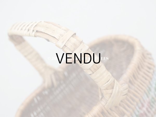 画像11: アンティーク  薔薇のパニエ ローズパニエ (11)