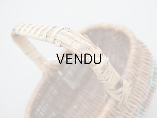 画像12: アンティーク  薔薇のパニエ ローズパニエ (12)