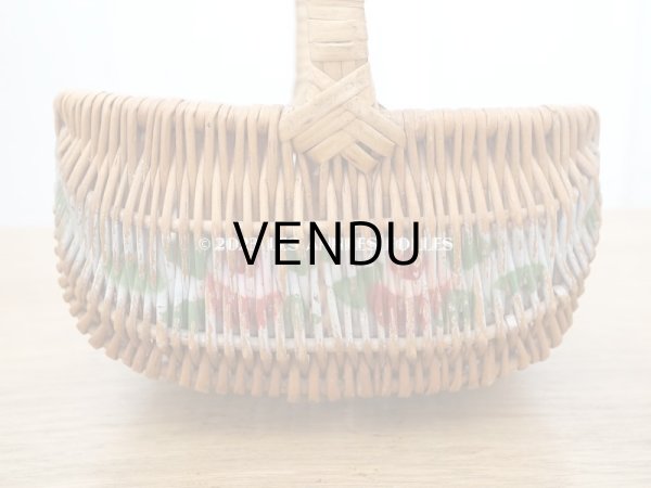 画像6: アンティーク  薔薇のパニエ ローズパニエ (6)