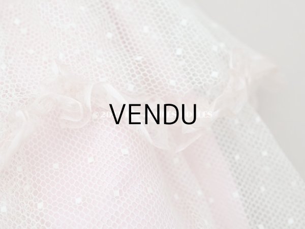 画像8: 1900年頃 アンティーク 小さな女の子のドレス ピンクのストライプ柄 レース付き (8)