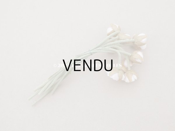 画像4: アンティーク パウダーピンクの薔薇の布花 (4)