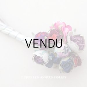 画像: アンティーク 薔薇の布花