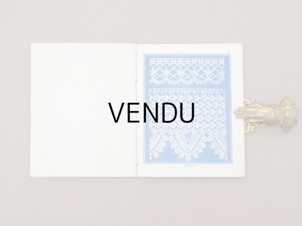 画像8: 19世紀末 アンティーク クロシェレースの図案帳 MANUELE DE DESSINS POUR CROCHET N 166 - N.ALEXANDRE&CIE - (8)