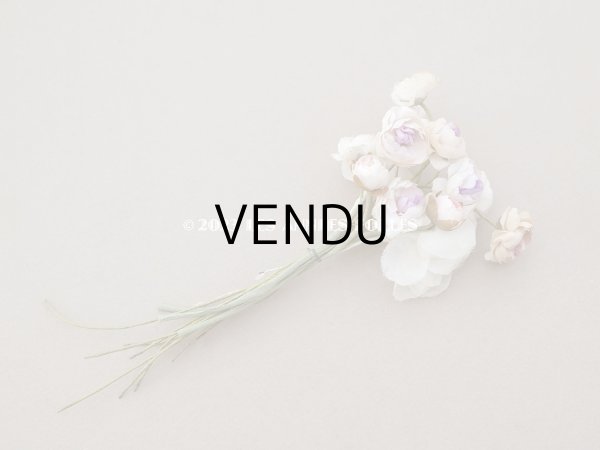 画像3: アンティーク 淡いパープル＆パウダーピンクの薔薇の布花 (3)