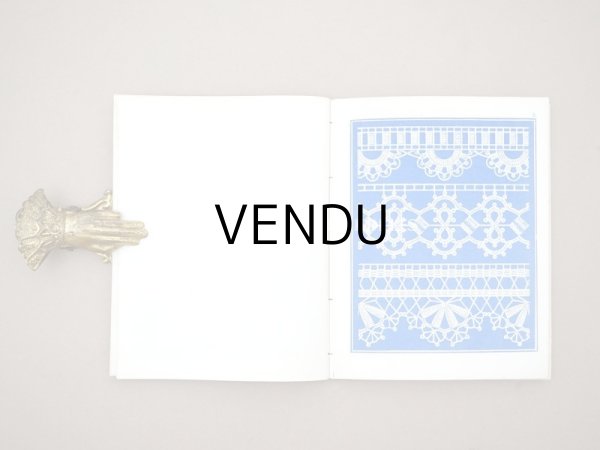 画像5: 19世紀末 アンティーク クロシェレースの図案帳 MANUELE DE DESSINS POUR CROCHET N 166 - N.ALEXANDRE&CIE - (5)