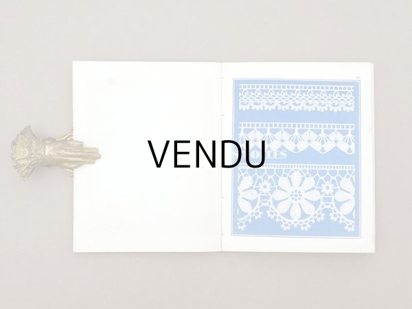 画像7: 19世紀末 アンティーク クロシェレースの図案帳 MANUELE DE DESSINS POUR CROCHET N 166 - N.ALEXANDRE&CIE - (7)