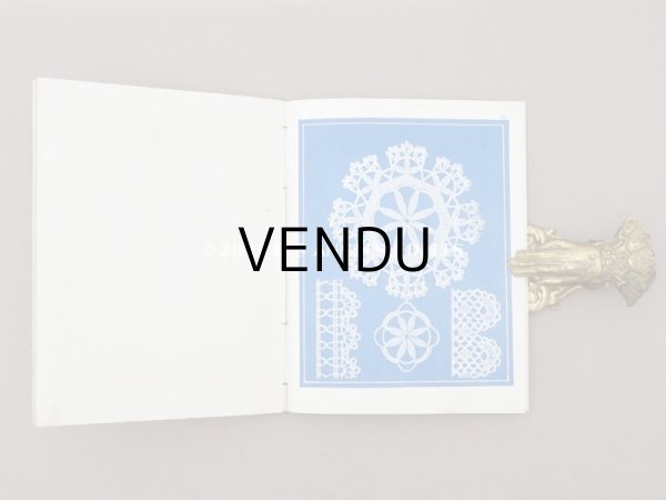 画像10: 19世紀末 アンティーク クロシェレースの図案帳 MANUELE DE DESSINS POUR CROCHET N 166 - N.ALEXANDRE&CIE - (10)