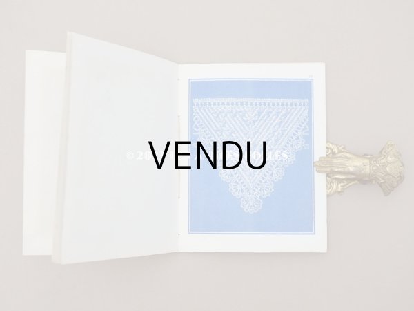 画像9: 19世紀末 アンティーク クロシェレースの図案帳 MANUELE DE DESSINS POUR CROCHET N 166 - N.ALEXANDRE&CIE - (9)