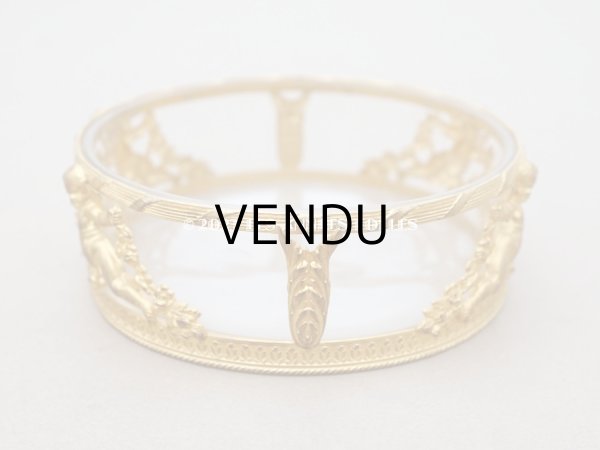 画像5: アンティーク 天使＆薔薇のガーランドのオルモル ジュエリーケース 小物入れ (5)