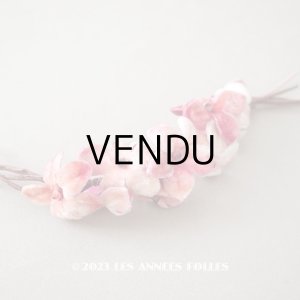 画像: アンティーク ベルベットの布花　
