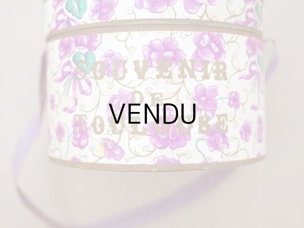 画像6: アンティーク 菫の砂糖菓子の紙箱 VIOLETTES DE TOULOUSE (6)