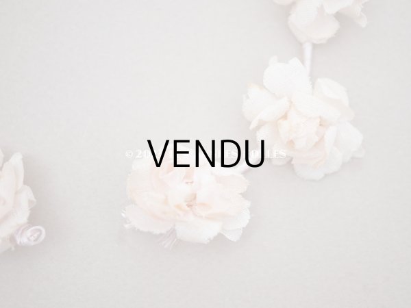 画像5: アンティーク ドール用 小さな花冠　ベビーピンクの薔薇  ティアラ　 (5)