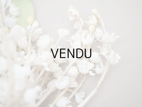 画像3: 1900年代 アンティーク 鈴蘭の布花 (3)