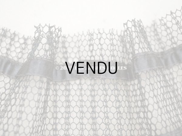 画像4: 19世紀末 アンティーク  ドレスの裾 シルクのプリーツ＆レース 1.84m 28cm幅 (4)