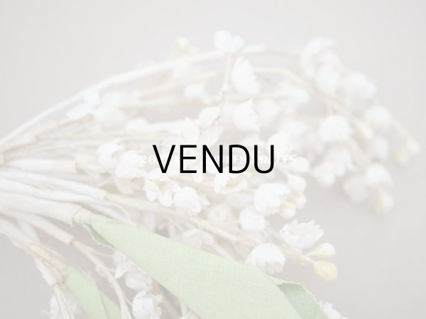 画像7: 1900年代 アンティーク 鈴蘭の布花 (7)