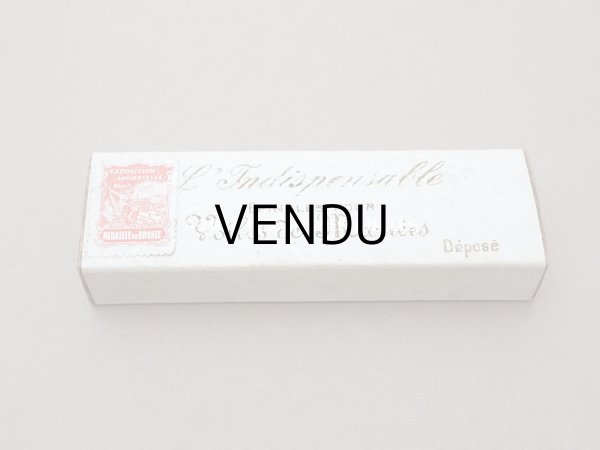 画像7: 1900年頃 アンティーク ウェディングヴェール用 ワックスフワラーのエパングル　L'INDISPENSABLE EPINGLES POUR VIOLES DE MARIEES (7)