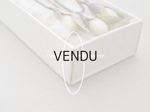 画像6: 1900年頃 アンティーク ウェディングヴェール用 ワックスフワラーのエパングル　L'INDISPENSABLE EPINGLES POUR VIOLES DE MARIEES (6)