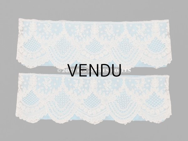 画像6: 19世紀末 アンティーク ニードルレース ポワンドガーズの袖飾りのセット【ポワン・ド・ガーズ】 (6)