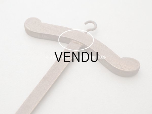 画像4: アンティーク ドール用 小さなハンガー (4)