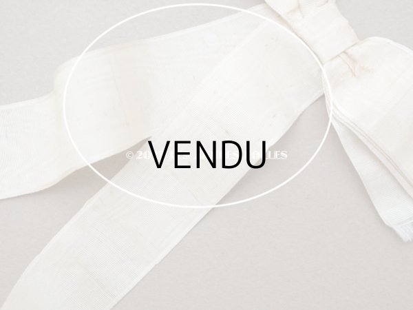 画像3: 1900年代 アンティーク  初聖体のオモニエール ピンクベージュのリボン＆レース (3)