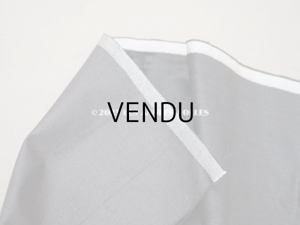 画像2: 19世紀末 アンティーク ファブリック シルク製 ベルベット 黒  (2)