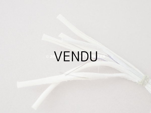 画像5: 1920年代　アンティーク  デイジーの布花 　オフホワイト (5)