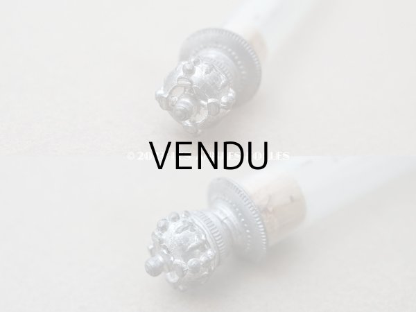 画像6: 1900年頃 アンティーク 王冠の栓付き 携帯用香水瓶 (6)