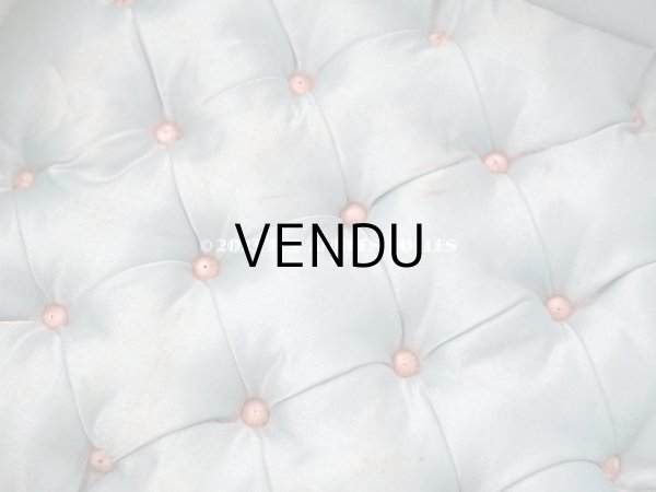 画像9: 19世紀末 アンティーク 　ジュエリーボックス 裁縫箱　スモーキーなサーモンピンク ベルベット＆シルククッション (9)