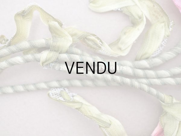 画像6: 未使用 1920年代 アンティーク 大きなロココモチーフ 22×32cm  (6)