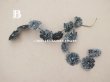 画像6: アンティーク ベルベットの布花 グレイ　 2.5cm (6)