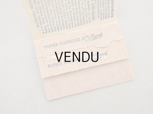 画像12: 1890年代 アンティーク 箱付き パピエダルメニイ 天使の香り紙 PAPIER D'ARMENIE-A.PONSOT- (12)