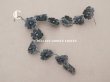 画像7: アンティーク ベルベットの布花 グレイ　 2.5cm (7)