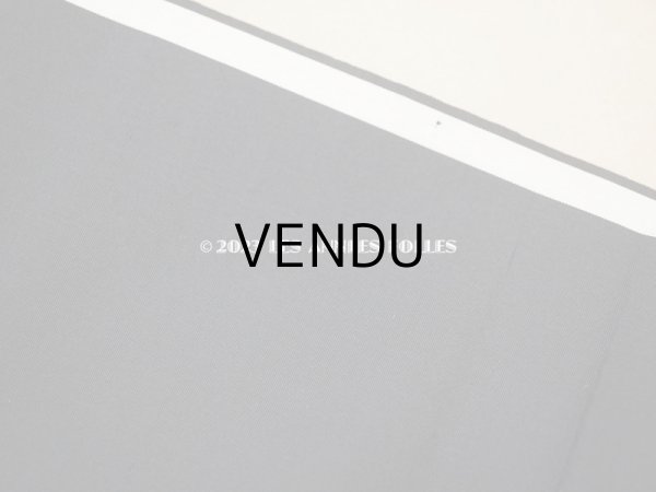 画像2: アンティーク シルク製ファブリック　黒  幅59cm (2)