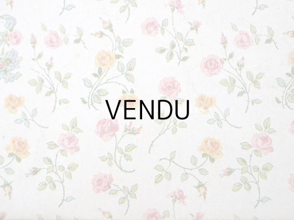 画像5: 【13周年セール対象外】アンティーク ピンクの薔薇模様のお菓子箱 チョコレートボックス CHOCOLAT DOMINIQUE BIARITZ (5)