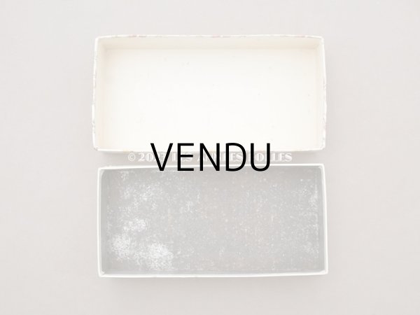 画像9: 【13周年セール対象外】アンティーク ピンクの薔薇模様のお菓子箱 チョコレートボックス CHOCOLAT DOMINIQUE BIARITZ (9)