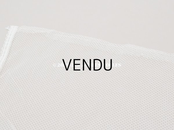 画像15: 【13周年セール対象外】未使用 アンティーク レースカーテン リボンのガーランド　アイボリー 横135cm×縦156cm (15)
