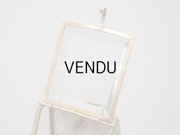 画像9: アンティーク 懐中時計 & ジュエリーボックス パウダーピンクのシルク製クッション (9)