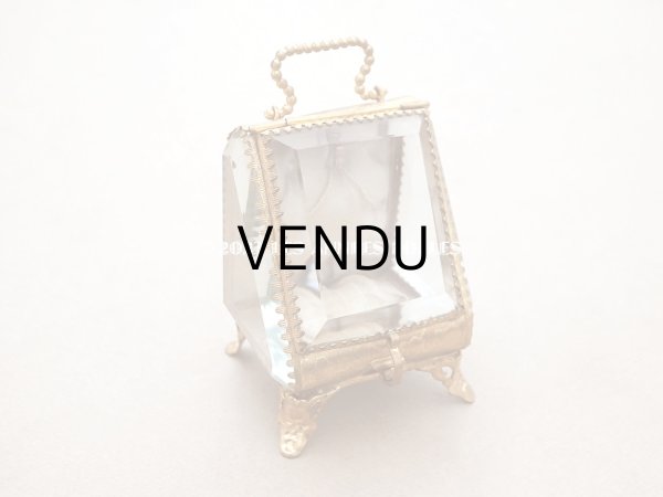 画像3: アンティーク 懐中時計 & ジュエリーボックス パウダーピンクのシルク製クッション (3)